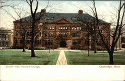 Seaver Hall, Harvard College Cambridge, MA Postcard Postcard Postcard