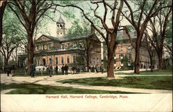 Harvard Hall at Harvard College Harvard Hall at Harvard College