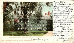 Massachusetts Hall, Oldest Building of Harvard University Cambridge, MA Postcard Postcard Postcard