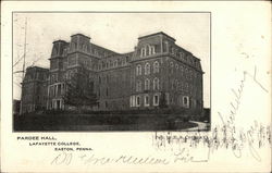 Lafayette College - Pardee Hall Postcard