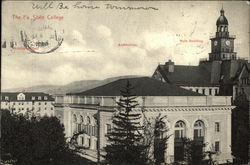 The Pa. State College, Mc Allister Hall Postcard