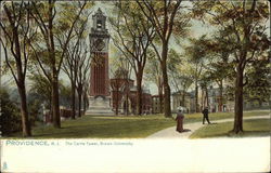 The Carrie Tower, Brown University Postcard