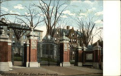New Gates at Brown University Postcard