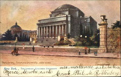 Columbia University - The Library New York, NY Postcard Postcard Postcard