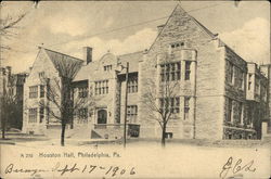 Houston Hall Postcard