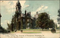 University of Pennsylvania - College Hall Postcard