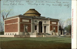 Bowdoin College - Walker Art Building Postcard