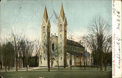 King Chapel, Bowdoin College Brunswick, ME Postcard Postcard Postcard
