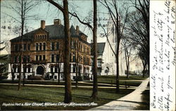 Hopkins Hall & New Chapel, Williams College Postcard