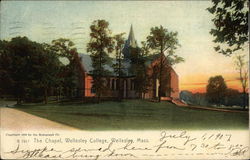 The Chapel, Wellesley College Postcard