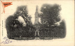 Nassau Hall, 1756, Princeton University New Jersey Postcard Postcard Postcard