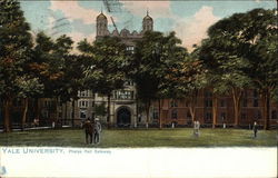 Yale University - Phelps Hall Gateway New Haven, CT Postcard Postcard Postcard