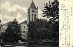 University Library Champaign, IL Postcard Postcard Postcard