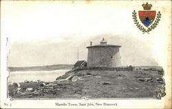 Martello Tower Postcard