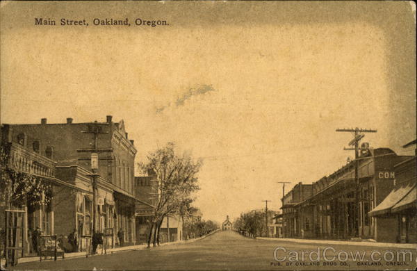 Main Street Oakland Oregon