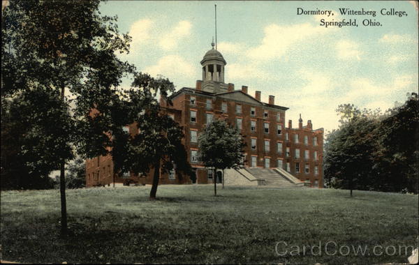 Dormitory at Wittenberg College Springfield Ohio
