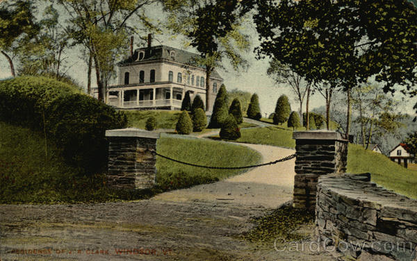 Residence of J. R. Clark Windsor Vermont