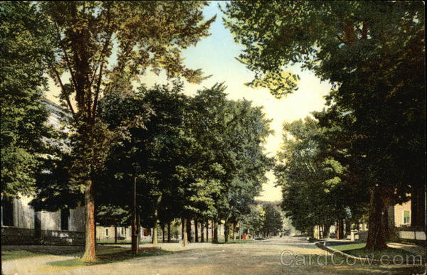 Center St. from Post Office Rutland Vermont