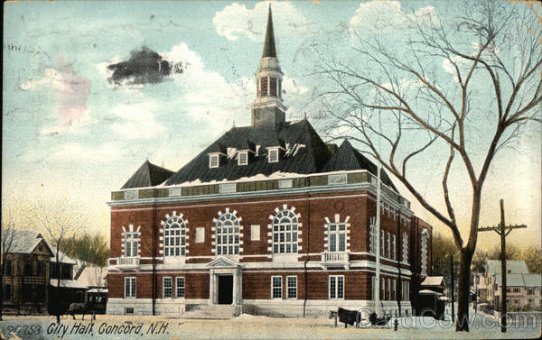 City Hall Concord New Hampshire
