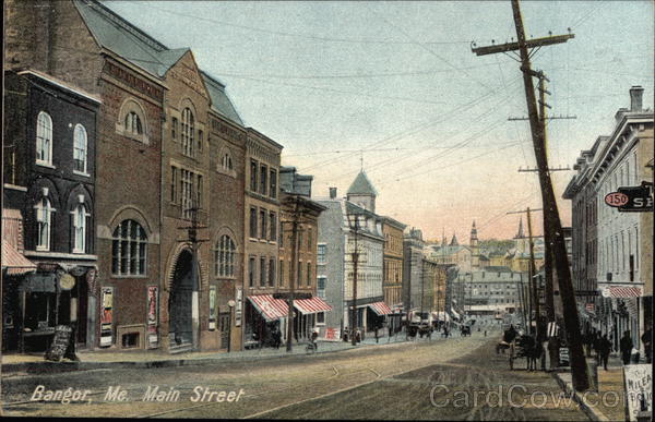 Main Street Bangor Maine