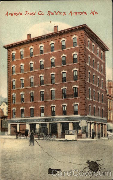 Augusta Trust Co. Building Maine