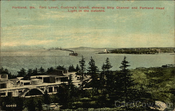 Fort Levet, Cushing's Island Portland Maine