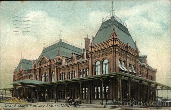 Grand Trunk Railway Station Montreal QC Canada Quebec