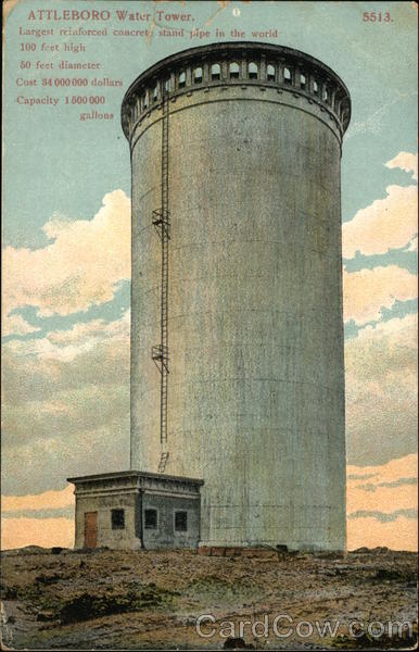 Attleboro Water Tower Massachusetts