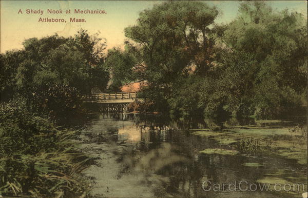 A Shady Nook at Mechanics Attleboro Massachusetts