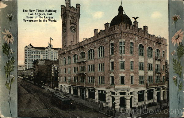 The New Times Building Los Angeles California