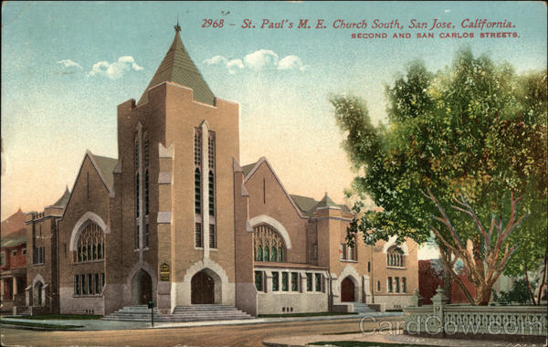 St. Paul's M. E. Church South San Jose California