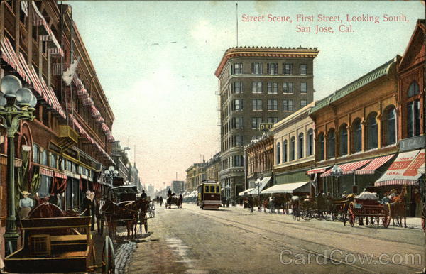 First Street Looking South San Jose California