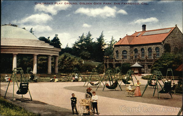 Children's Play Ground, Golden Gate Park San Francisco California