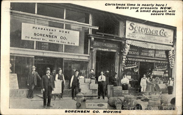 Sorenson Co. Moving - 715 Market Street San Francisco California