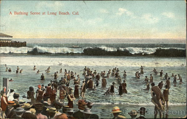 A Bathing Scene Long Beach California
