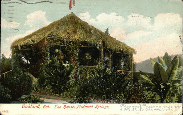 Tea House at Piedmont Springs Oakland California