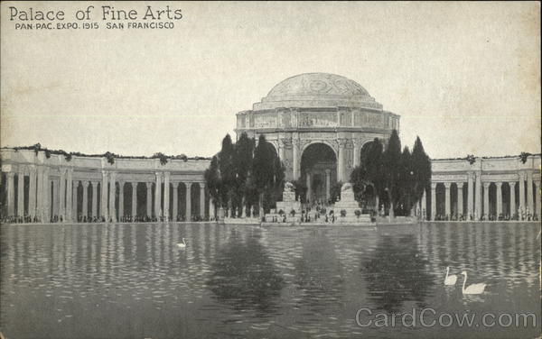 Palace of Fine Arts 1915 Panama-Pacific Exposition
