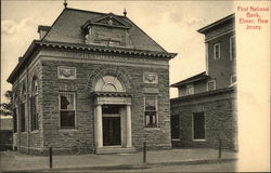 First National Bank Postcard