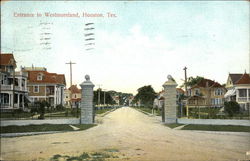 Entrance to Westmoreland Postcard