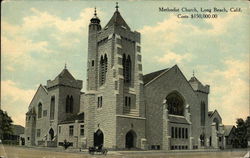 Methodist Church Long Beach, CA Postcard Postcard Postcard