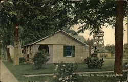 The Green Tea House Hyannis, MA Postcard Postcard Postcard