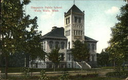 Sharpstein Public School Walla Walla, WA Postcard Postcard Postcard