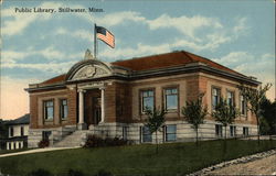 Public Library Postcard