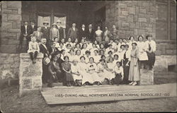 Dining Hall, Northern Arizona Normal School, 1912-1913 Flagstaff, AZ Postcard Postcard Postcard