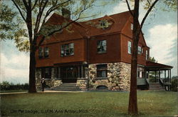 University of Michigan - Chi Psi Lodge Postcard