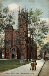 First Congregational Church Postcard
