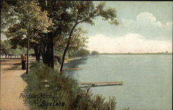 Pine Lake Pontiac, MI Postcard Postcard Postcard