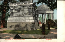 Monument to the Unknown Dead Arlington, VA Postcard Postcard Postcard