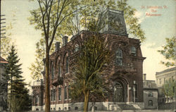 The Athenaeum St. Johnsbury, VT Postcard Postcard Postcard