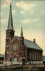 Baptist Church Rutland, VT Postcard Postcard Postcard